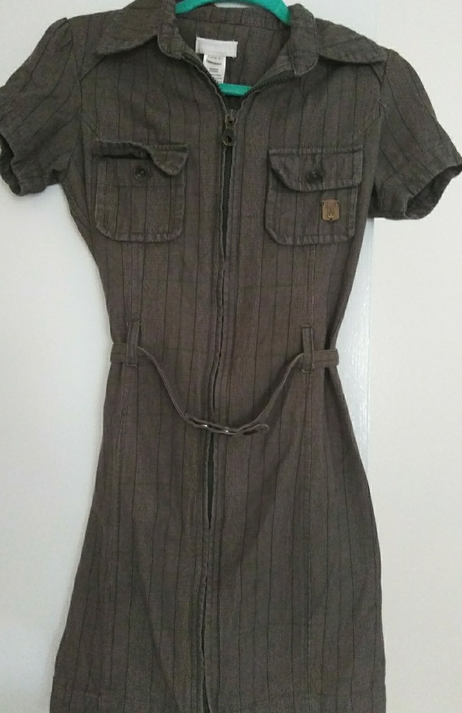 Diesel Military Zip Dress (S)
